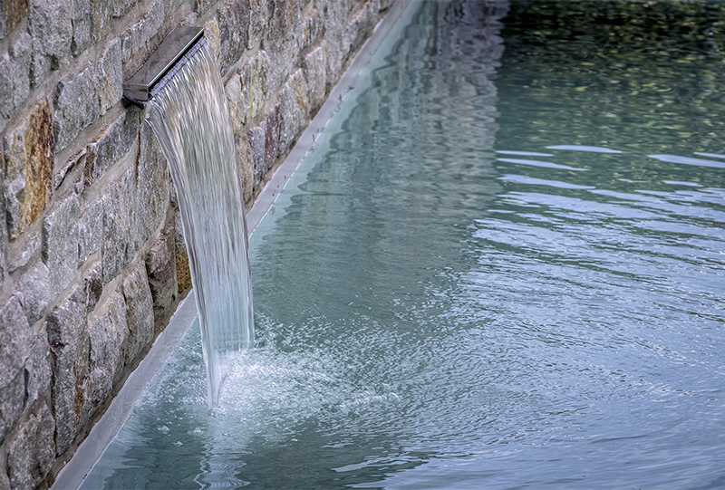 Piscine naturelle à Falise Belgique